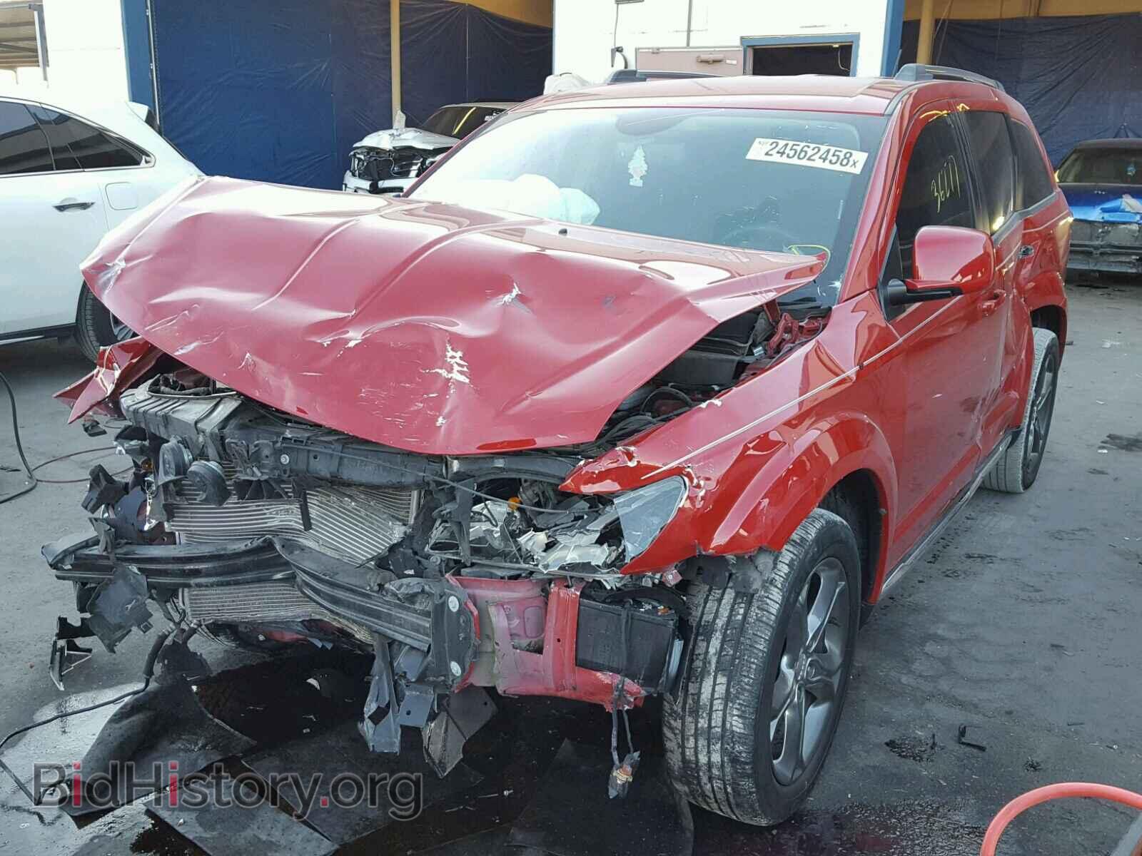 2015 DODGE JOURNEY - VIN: 3C4PDCGB5FT637411 - Фото 2