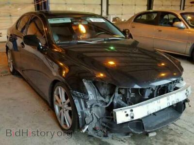 2006 Lexus IS350, черный — VIN JTHBE262862000662, Copart