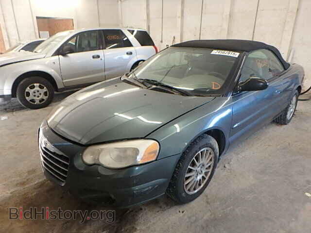 2004 CHRYSLER SEBRING - VIN: 1C3EL55R34N294668 - Фото 2