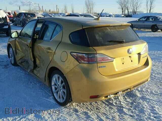 2011 LEXUS CT 200 - VIN: JTHKD5BH7B2026145 - Фото 3