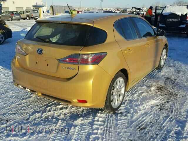 2011 LEXUS CT 200 - VIN: JTHKD5BH7B2026145 - Фото 4