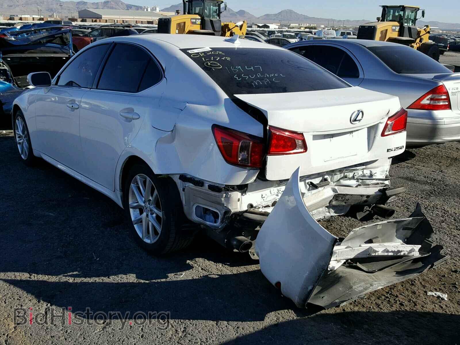 2011 LEXUS IS250 - VIN: JTHBF5C2XB5153653 - Фото 3