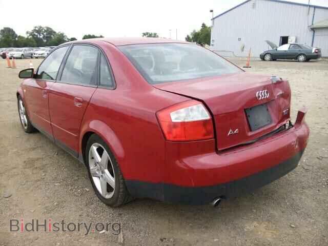 2002 AUDI A4 - VIN: WAULC68E62A248836 - Фото 3