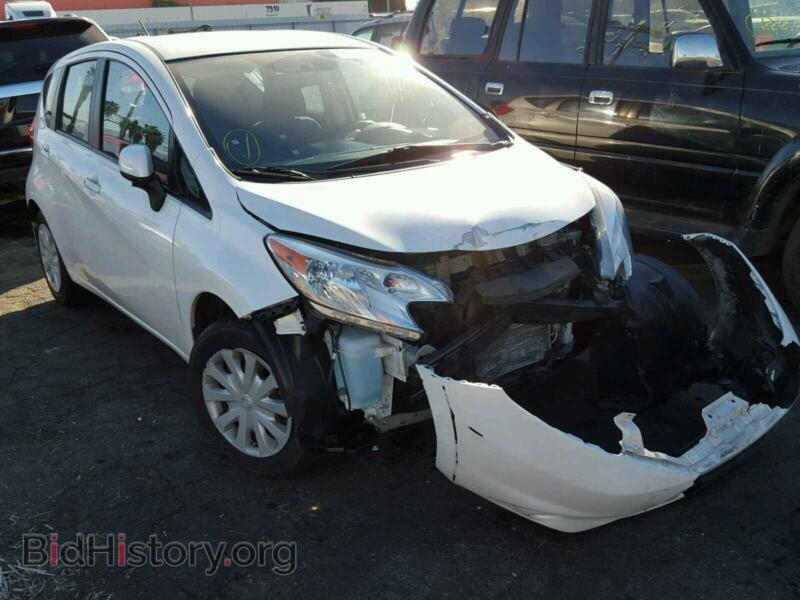 2014 Nissan VERSA Versa Note (VIN 3N1CE2CP7EL428602) — photo 1 of 10, Copart, damage: front end