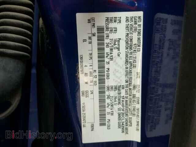2012 FORD FOCUS - VIN: 1FAHP3F20CL342906 - Photo 10
