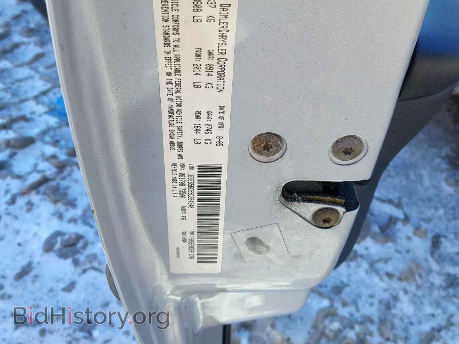 2005 DODGE NEON - VIN: 1B3ES56C55D284340 - Фото 10