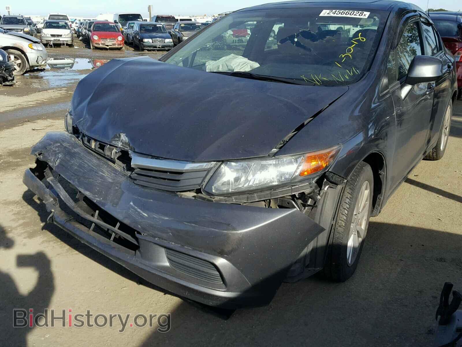 2012 HONDA CIVIC - VIN: 2HGFB2F85CH574530 - Фото 2