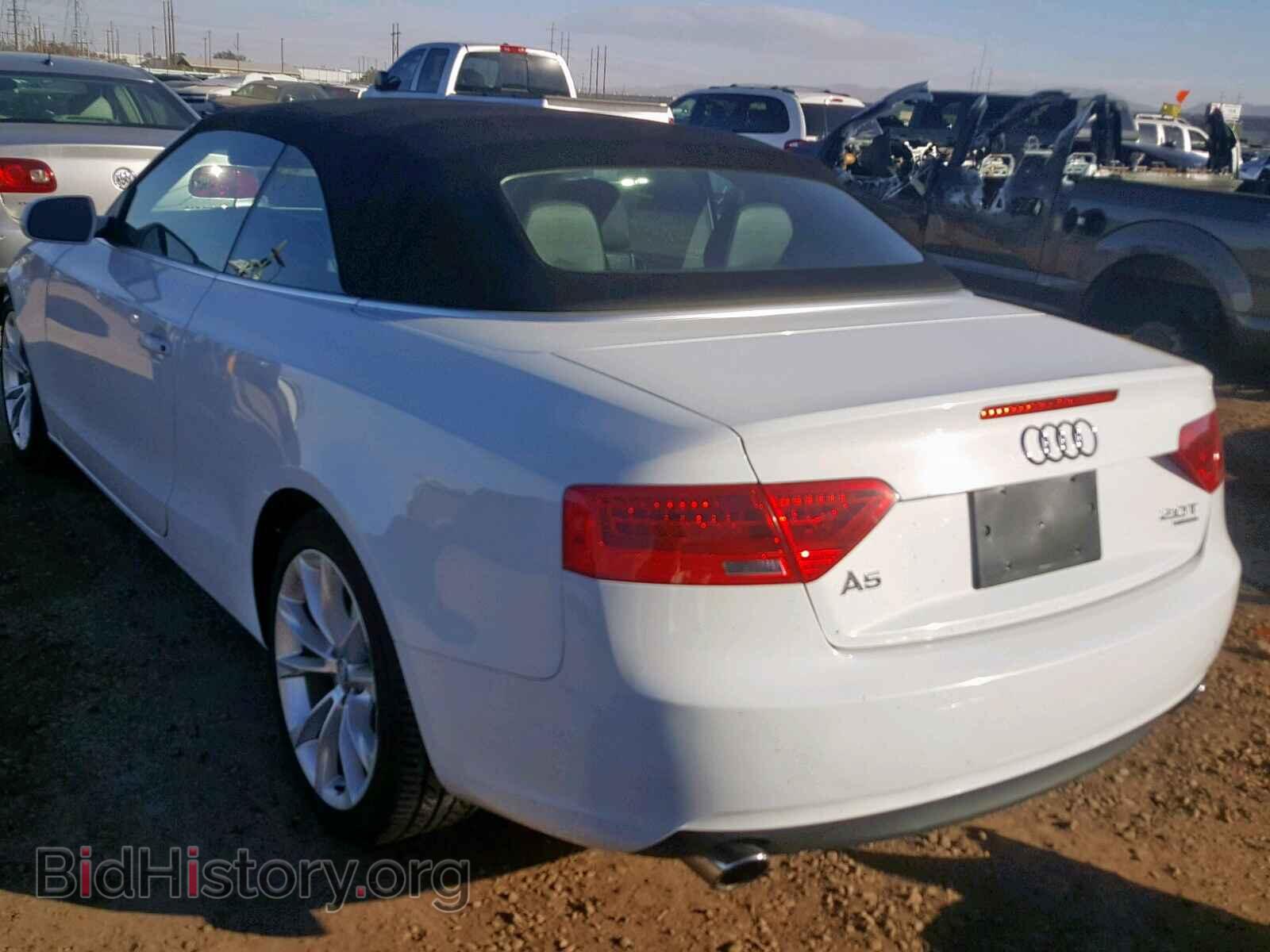 2013 AUDI A5 PREMIUM - VIN: WAULFAFH8DN009212 - Фото 3