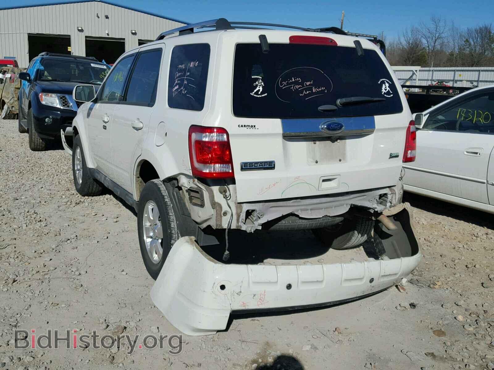 2011 FORD ESCAPE - VIN: 1FMCU0EG9BKB38517 - Фото 3