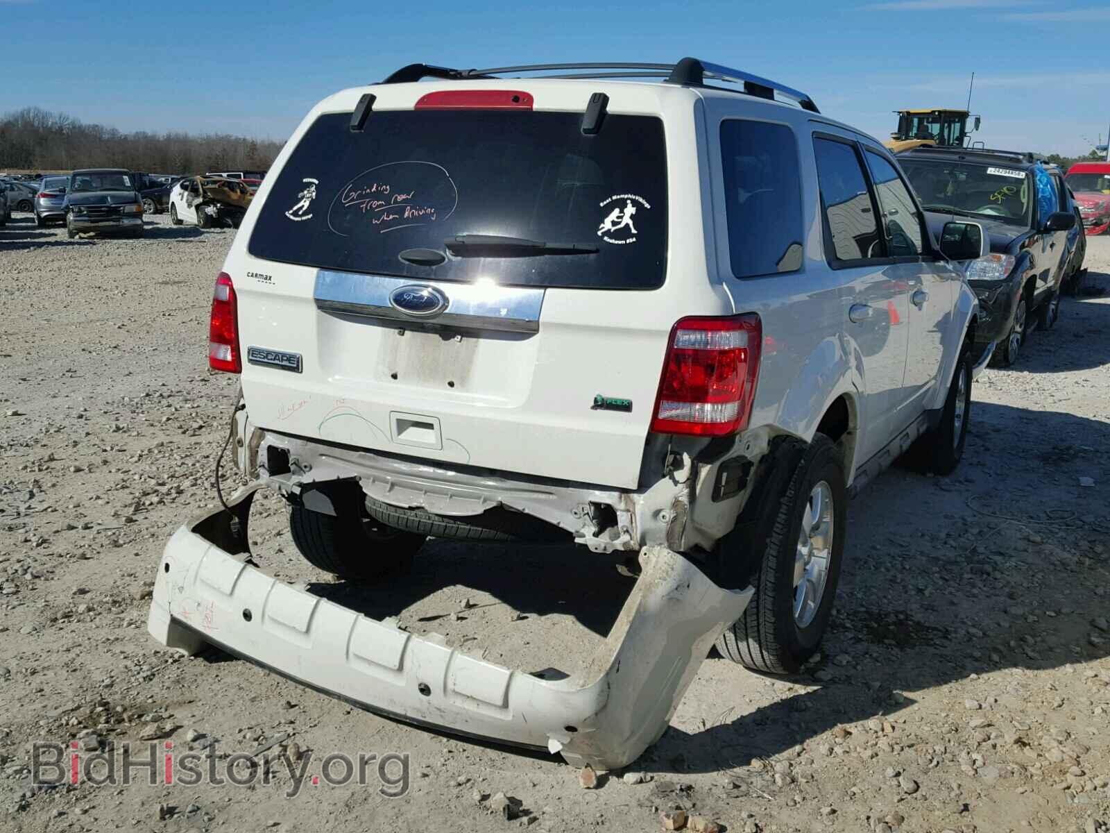 2011 FORD ESCAPE - VIN: 1FMCU0EG9BKB38517 - Фото 4