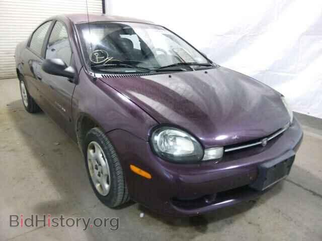 Фотография 1B3ES46C6YD776910 - DODGE NEON 2000
