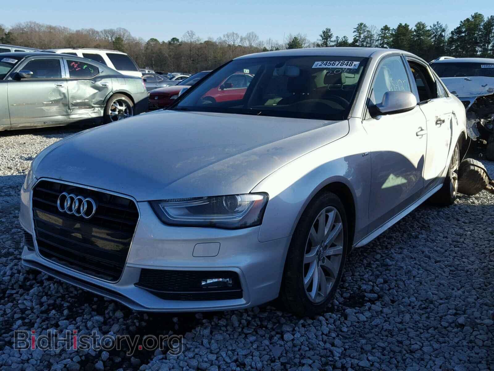 2014 AUDI A4 - VIN: WAUAFAFL8EN012088 - Фото 2