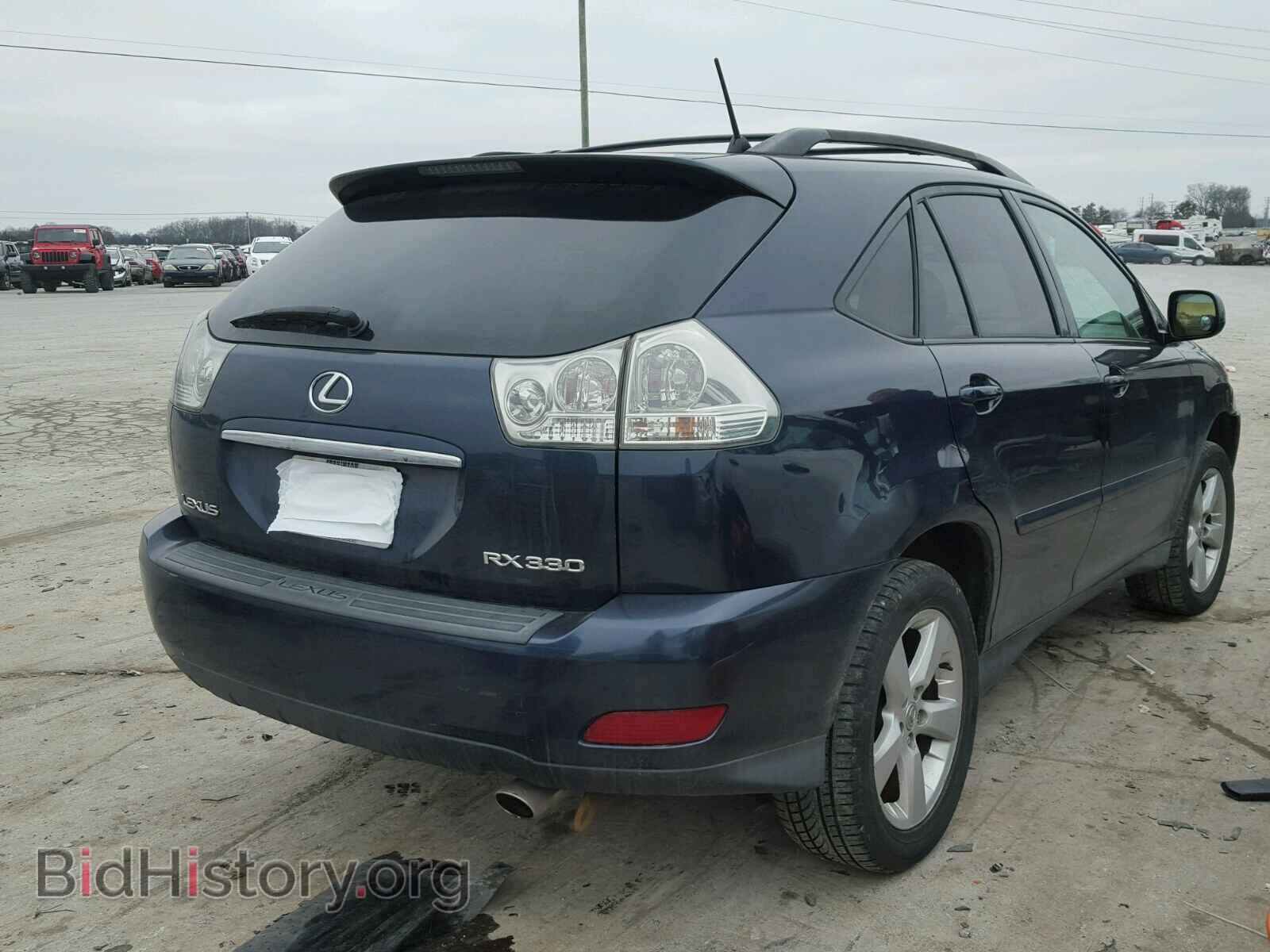 2005 LEXUS RX330 - VIN: 2T2HA31U05C060792 - Фото 4