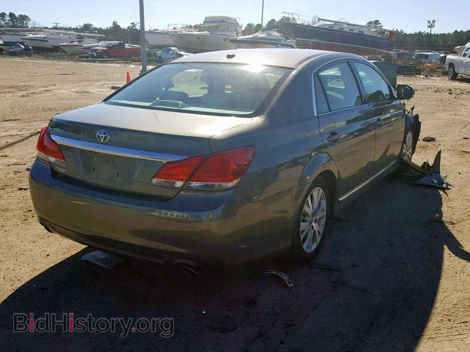 2011 TOYOTA AVALON - VIN: 4T1BK3DBXBU384568 - Фото 4