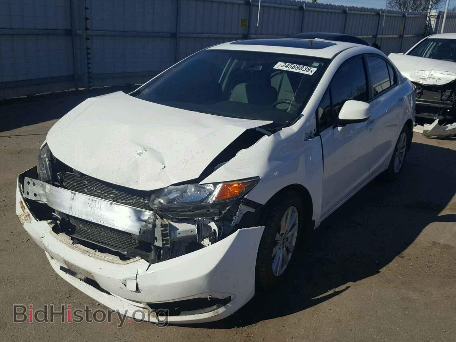 2012 HONDA CIVIC - VIN: 19XFB2F87CE085234 - Фото 2