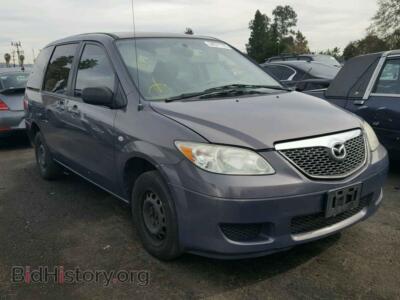 2006 Mazda MPV MPV Wagon, серый — VIN JM3LW28A860564791, Copart