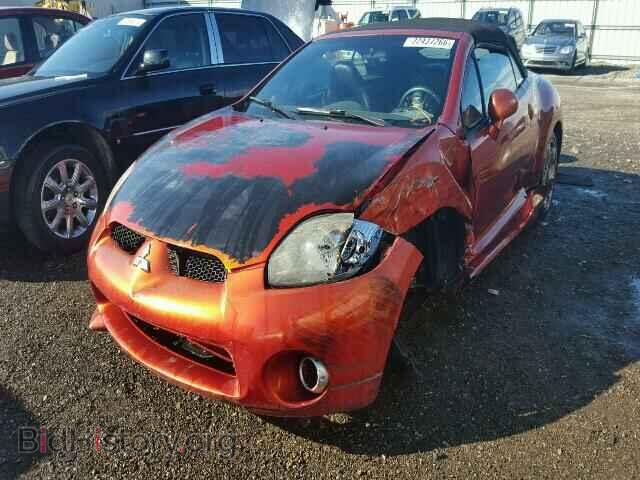 2007 MITSUBISHI ECLIPSE - VIN: 4A3AL25F17E037928 - Фото 2