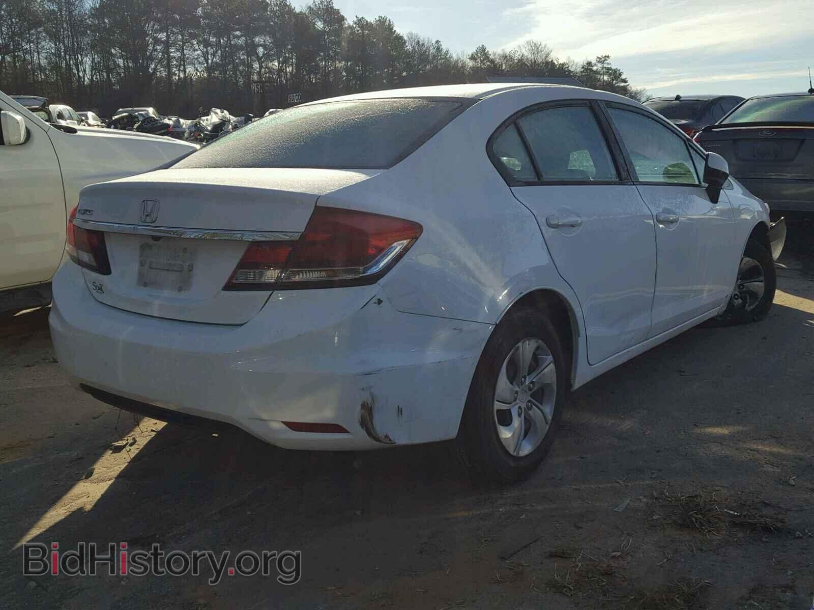 2013 HONDA CIVIC - VIN: 19XFB2F50DE040255 - Фото 4