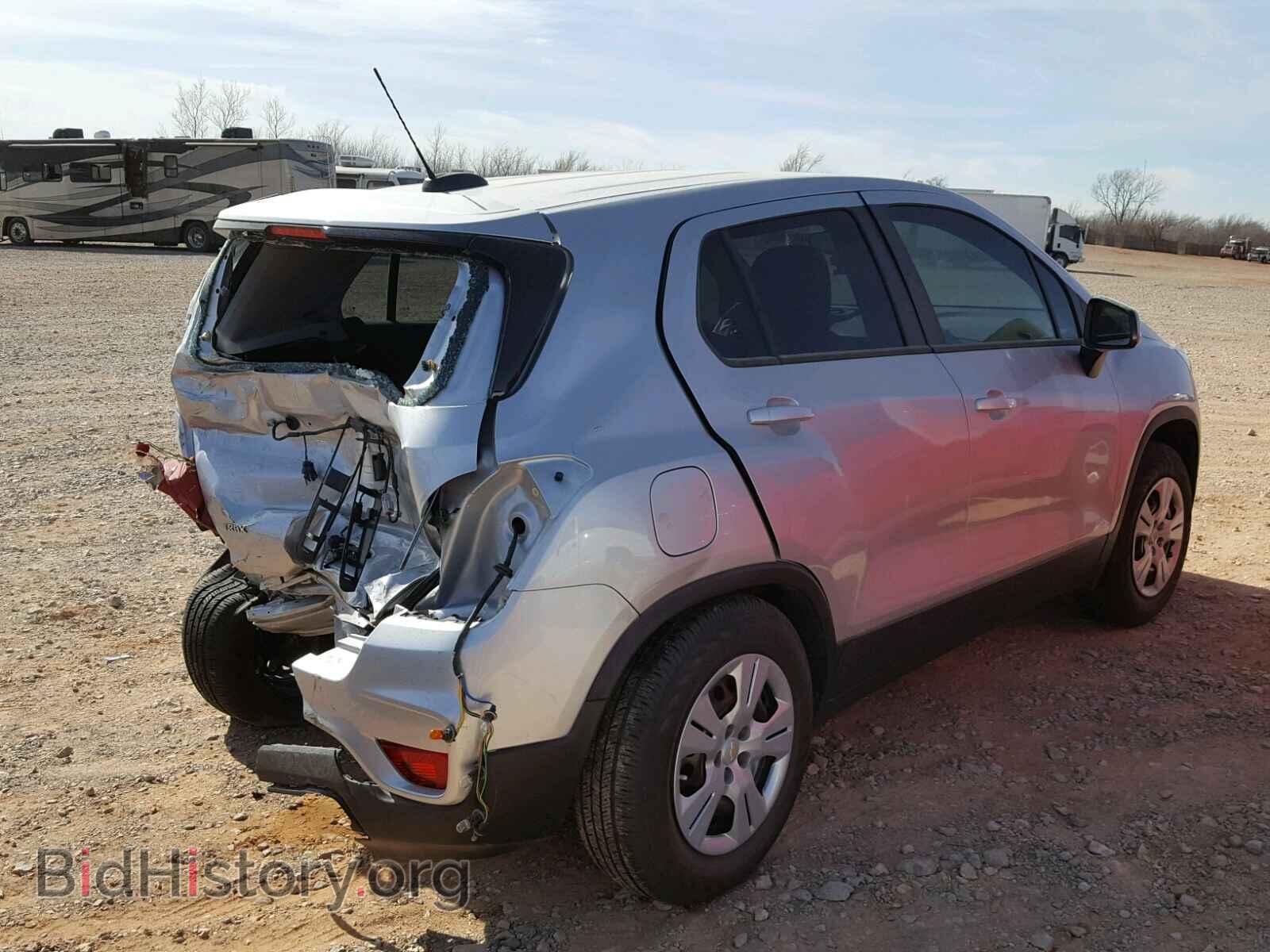 2017 CHEVROLET TRAX - VIN: KL7CJKSBXHB199348 - Фото 4