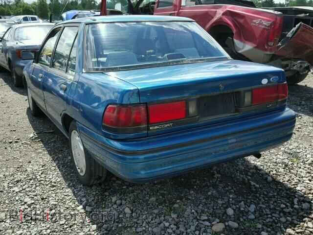 1993 FORD ESCORT - VIN: 3FAPP13J5PR147290 - Фото 3