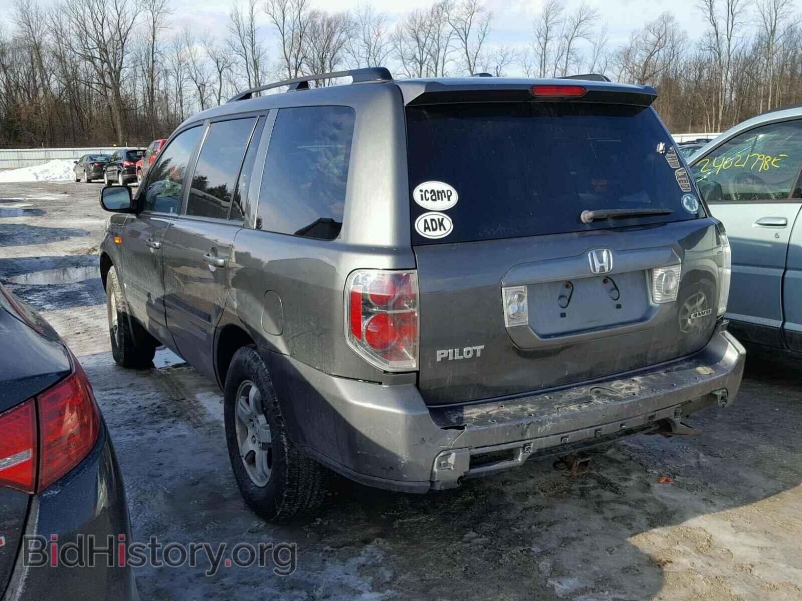 2007 HONDA PILOT - VIN: 2HKYF18557H509036 - Фото 3