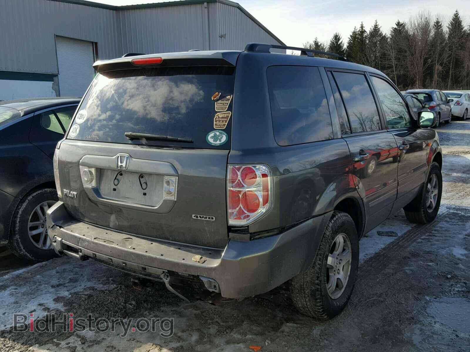 2007 HONDA PILOT - VIN: 2HKYF18557H509036 - Фото 4