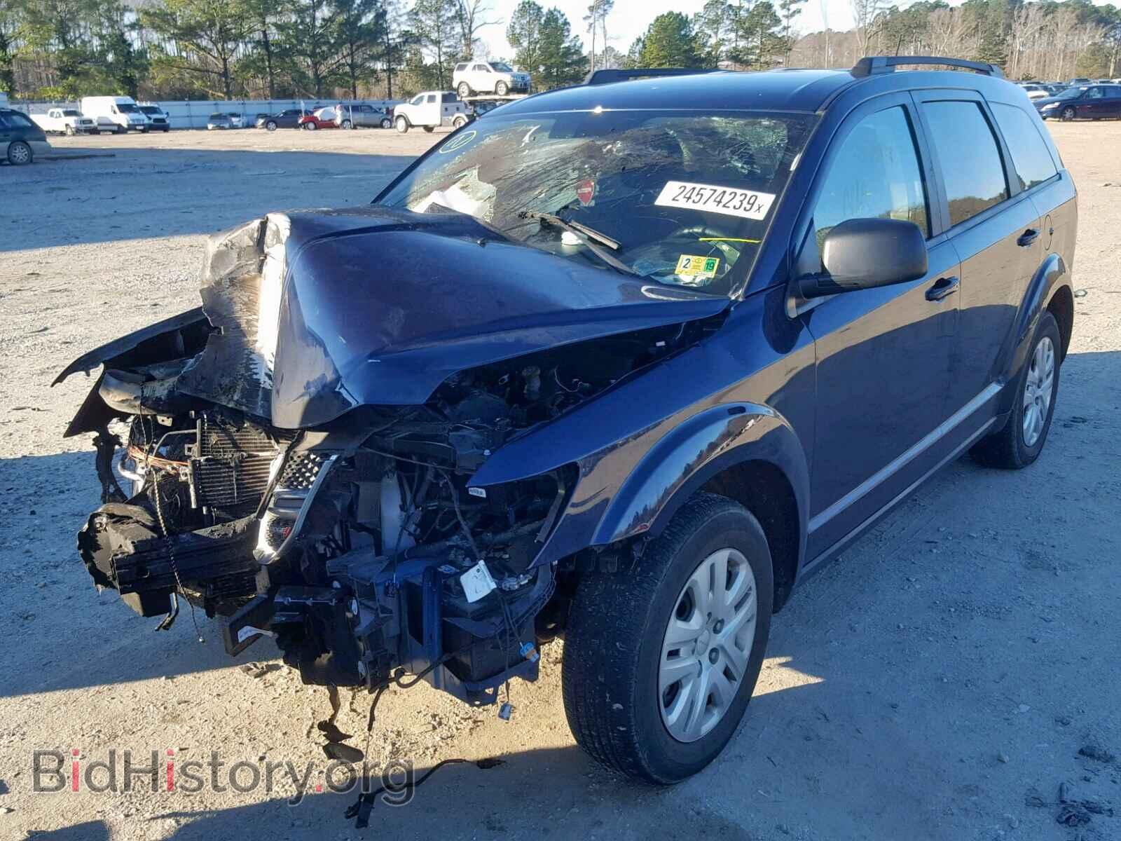 2018 DODGE JOURNEY SE - VIN: 3C4PDCAB3JT275144 - Фото 2