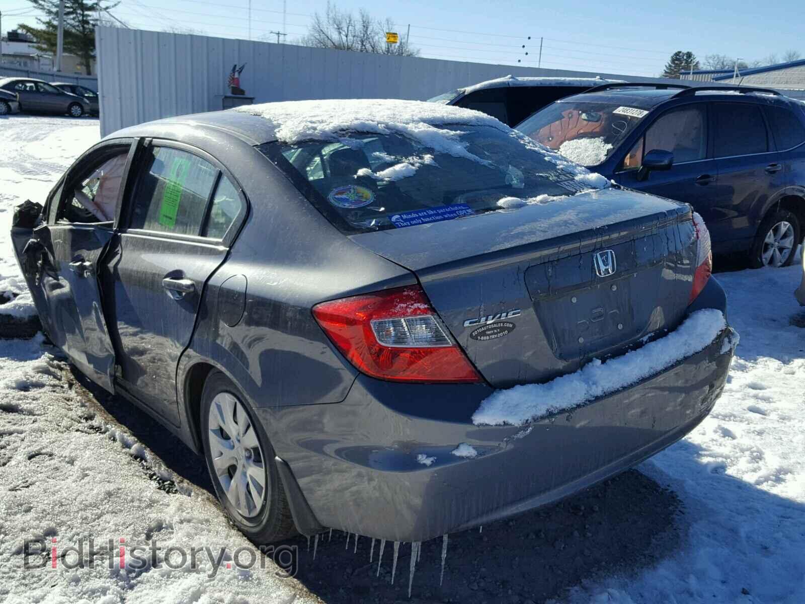 2012 HONDA CIVIC - VIN: 2HGFB2F58CH330036 - Фото 3