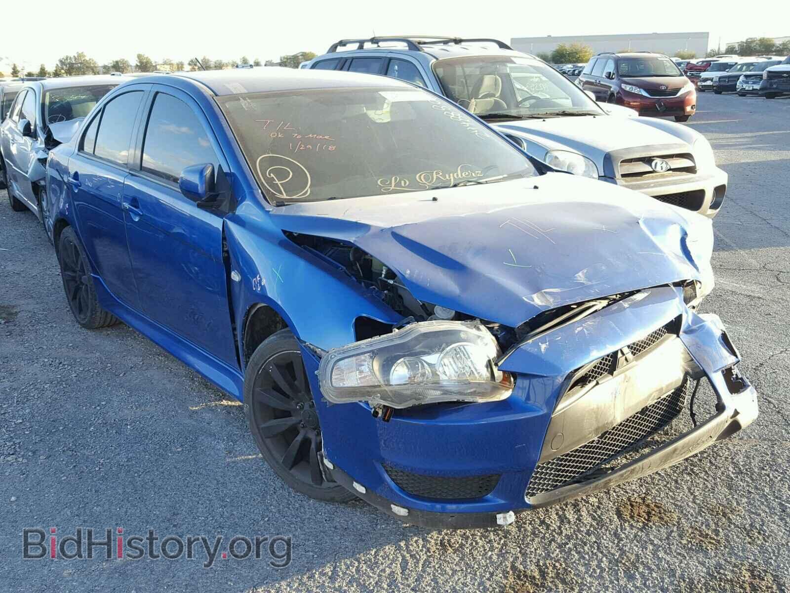 Photo JA32U8FWXBU001058 - MITSUBISHI LANCER 2011