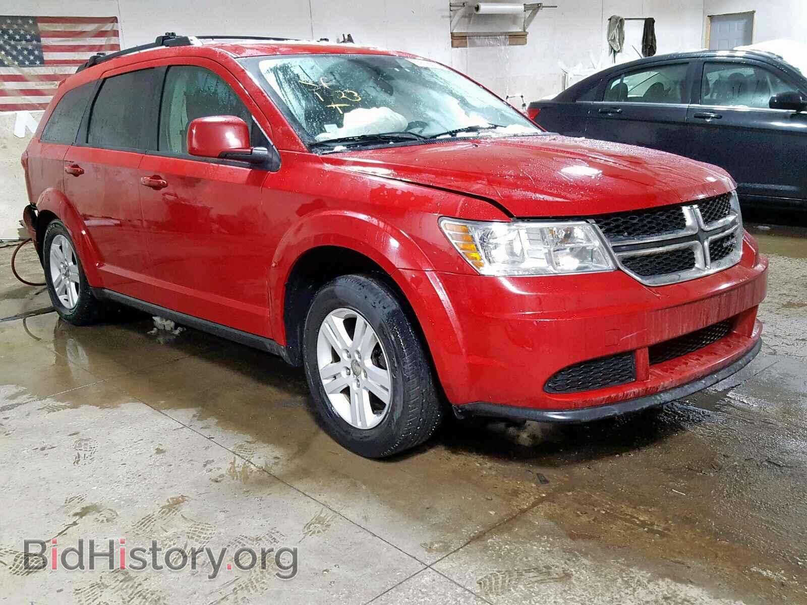 Фотография 3C4PDCABXCT302195 - DODGE JOURNEY SE 2012