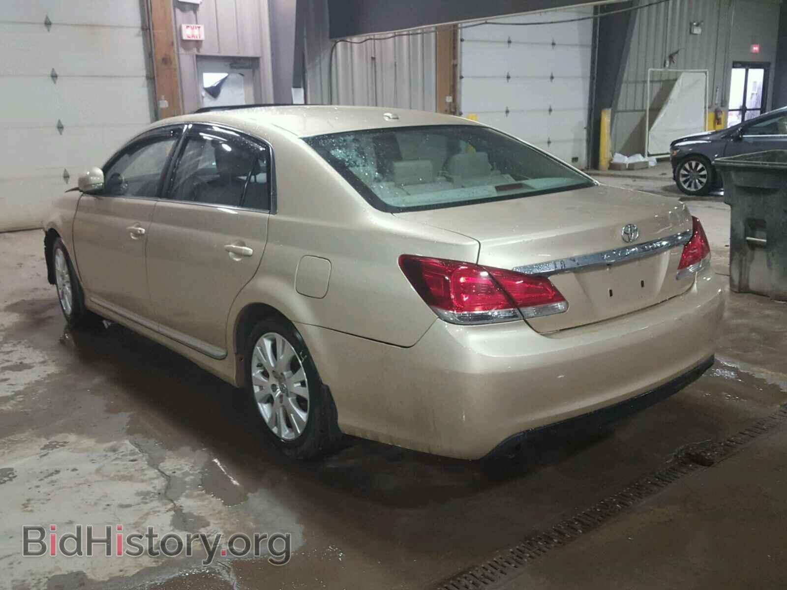 2011 TOYOTA AVALON - VIN: 4T1BK3DB0BU378455 - Фото 3