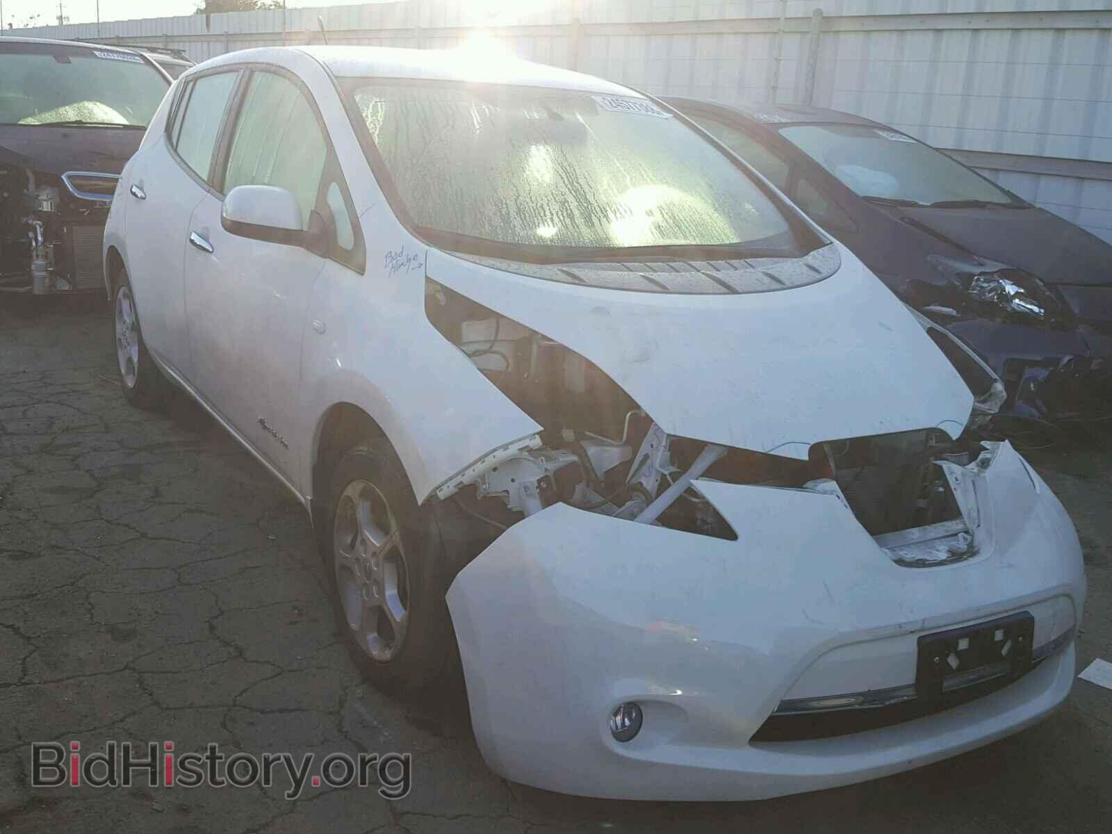 Photo JN1AZ0CPXCT027215 - NISSAN LEAF 2012