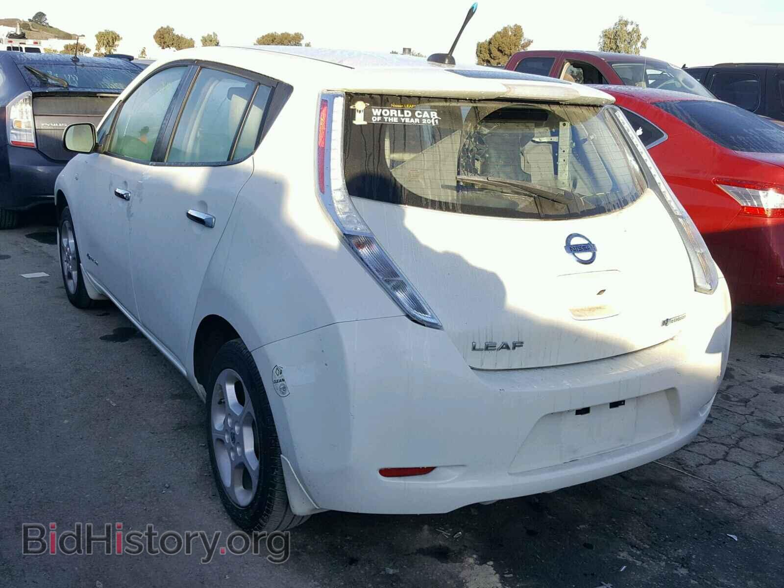 2012 NISSAN LEAF - VIN: JN1AZ0CPXCT027215 - Фото 3