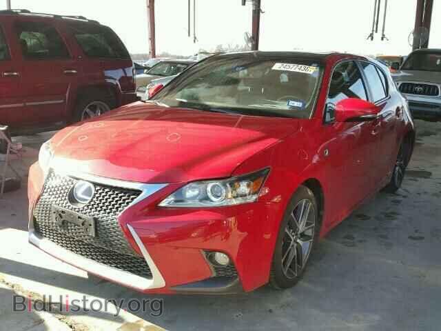 2014 LEXUS CT 200 - VIN: JTHKD5BH7E2194968 - Фото 2