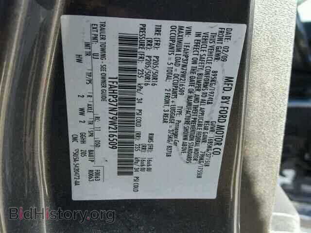 2009 FORD FOCUS - VIN: 1FAHP37N79W216509 - Фото 10