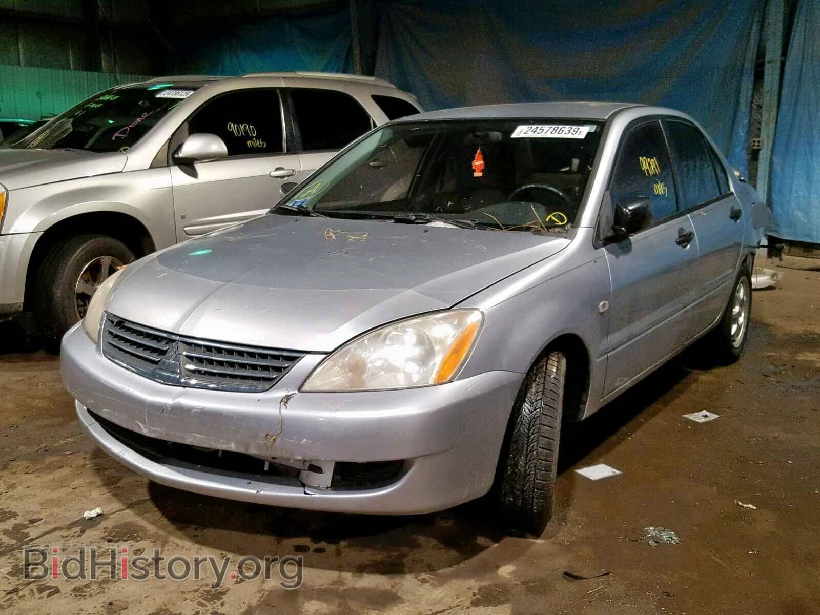 2006 MITSUBISHI LANCER - VIN: JA3AJ26E36U045434 - Фото 2