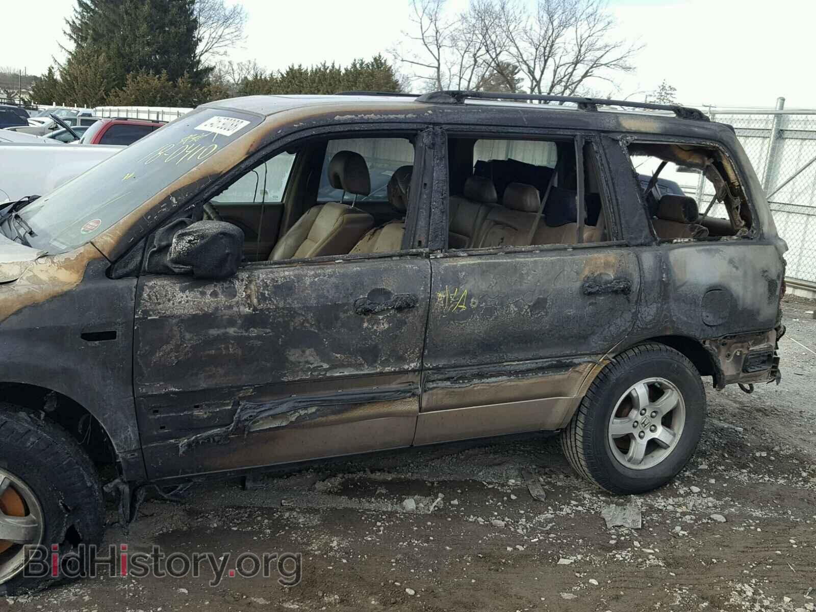 2006 HONDA PILOT - VIN: 2HKYF18596H500743 - Фото 9