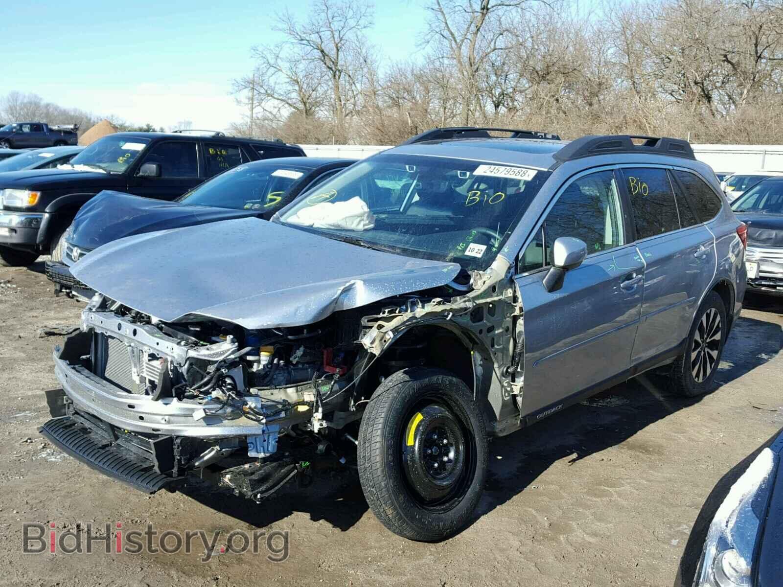 2017 SUBARU OUTBACK - VIN: 4S4BSANC8H3440596 - Фото 2