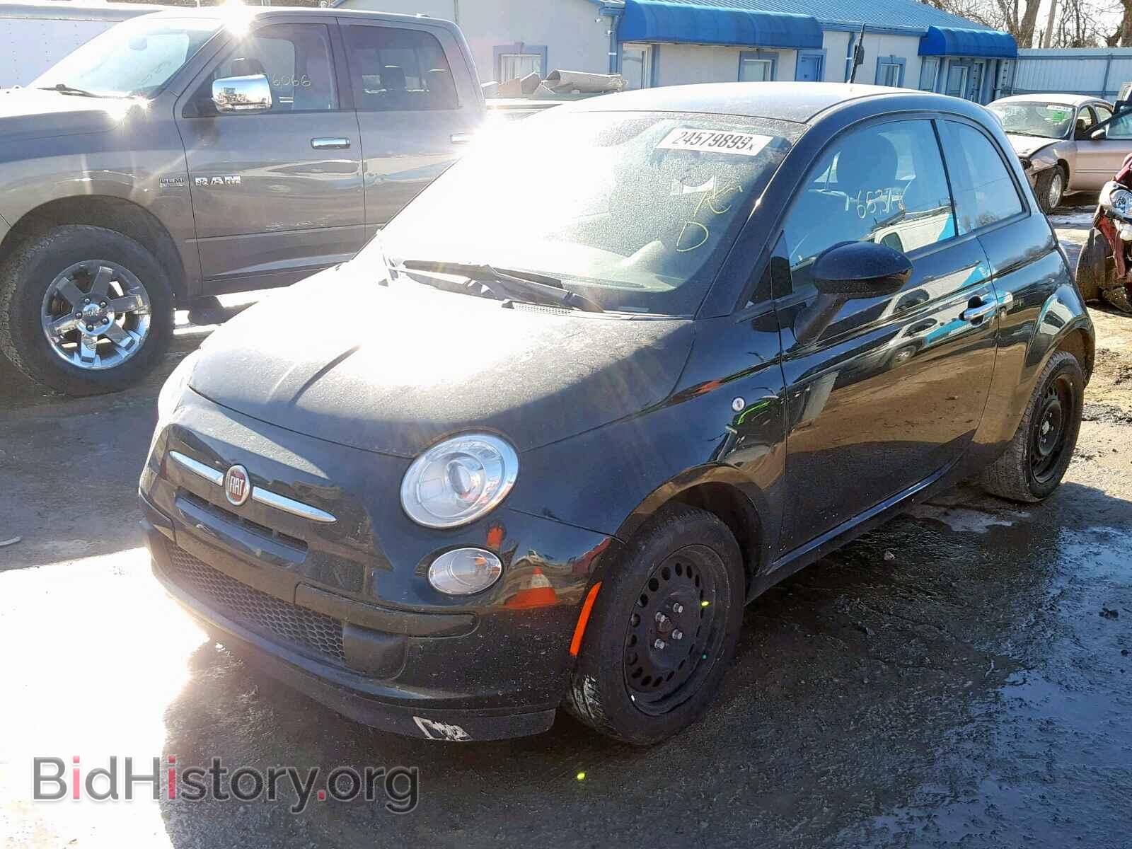 2013 FIAT 500 - VIN: 3C3CFFAR3DT754700 - Фото 2