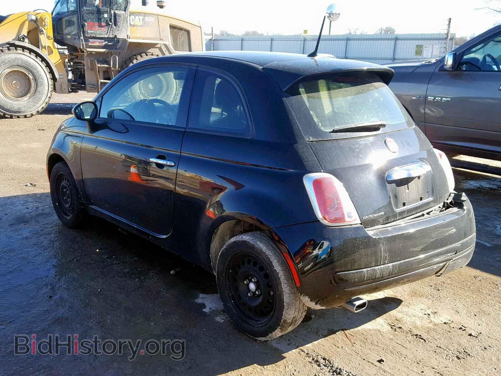 2013 FIAT 500 - VIN: 3C3CFFAR3DT754700 - Фото 3
