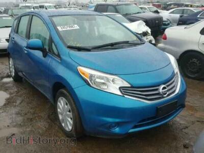 2014 Nissan VERSA Versa Note, blue — VIN 3N1CE2CP3EL393153, Copart