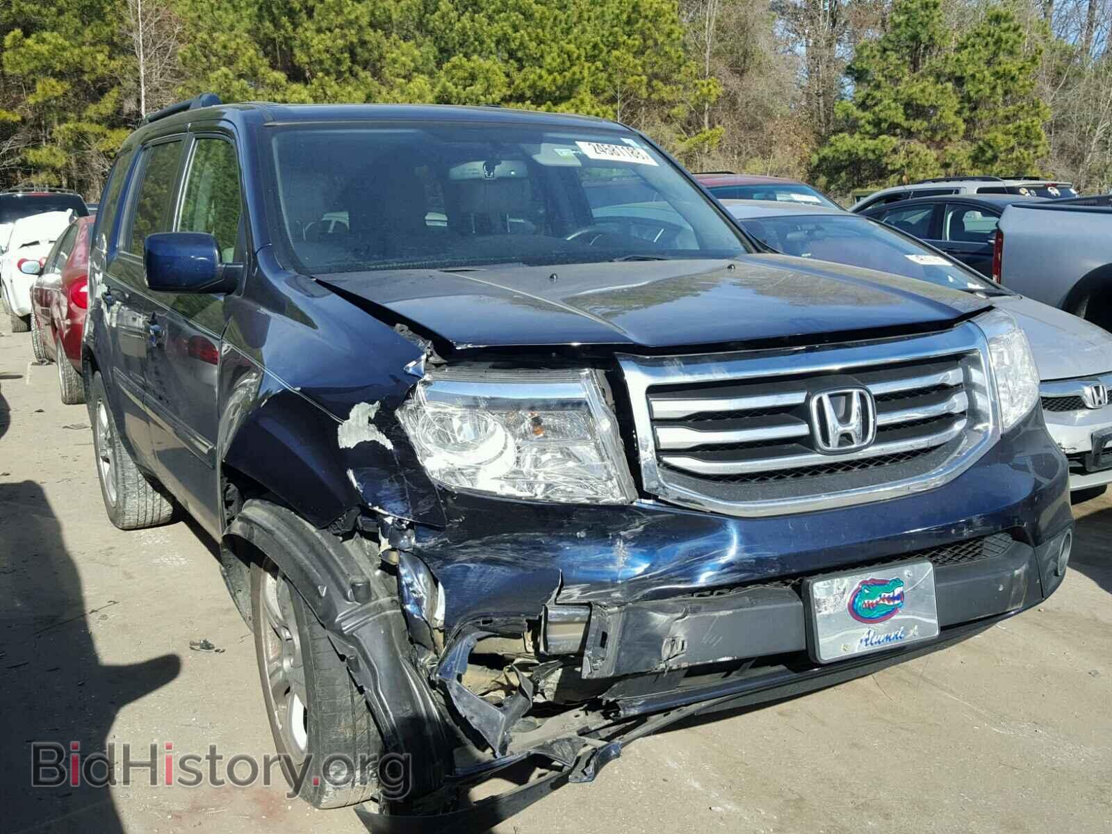 Фотография 5FNYF3H69EB014189 - HONDA PILOT 2014