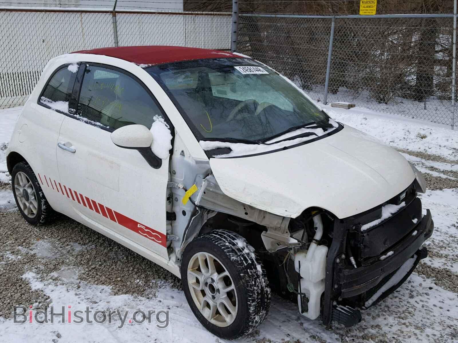 Фотография 3C3CFFDR9CT128174 - FIAT 500 2012