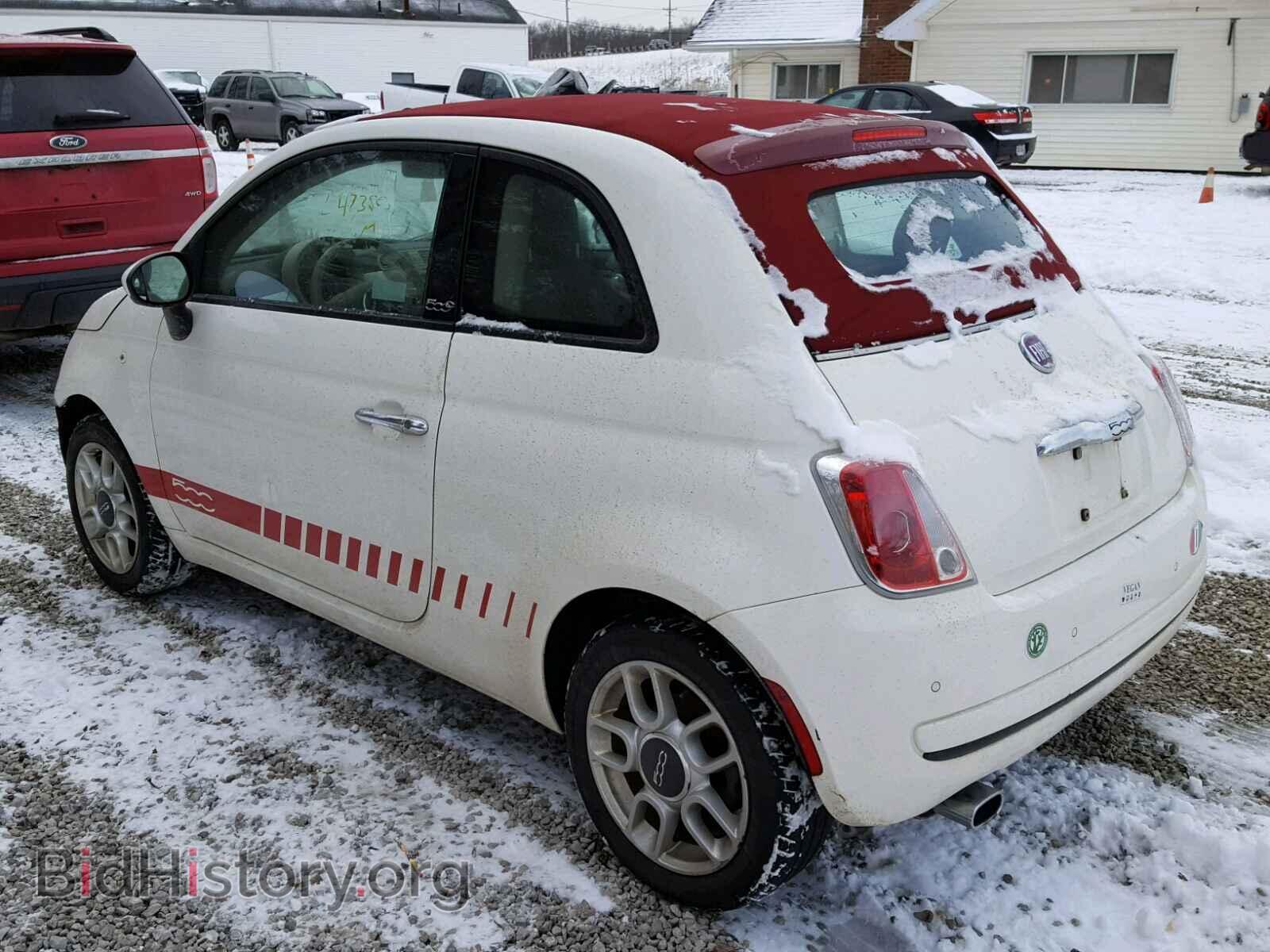 2012 FIAT 500 - VIN: 3C3CFFDR9CT128174 - Фото 3