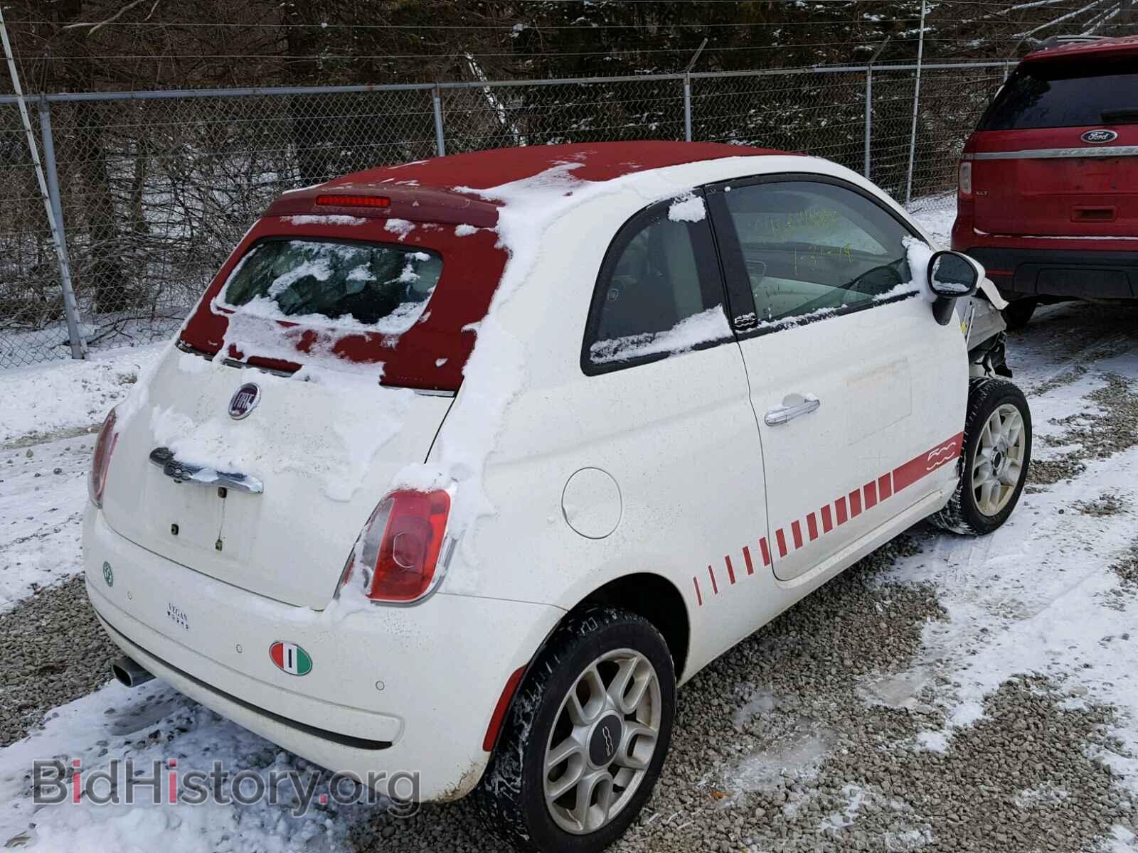 2012 FIAT 500 - VIN: 3C3CFFDR9CT128174 - Фото 4