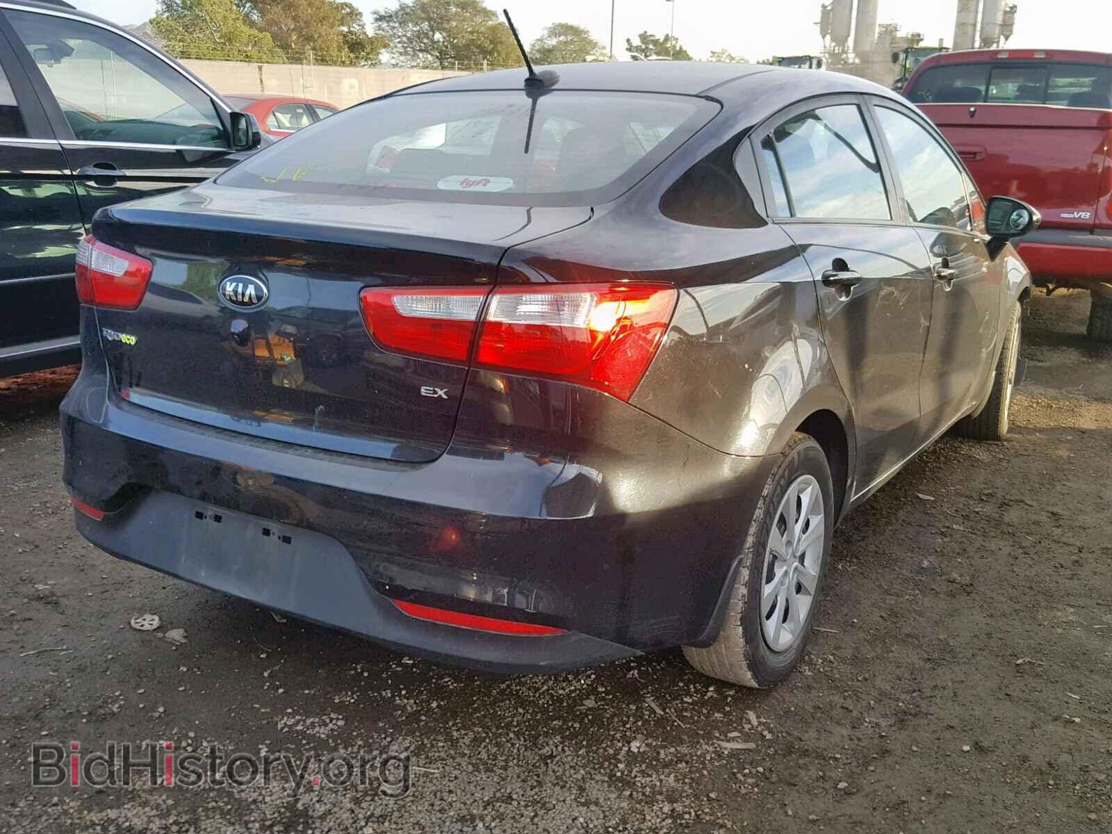 2016 KIA RIO - VIN: KNADN4A37G6680762 - Фото 4