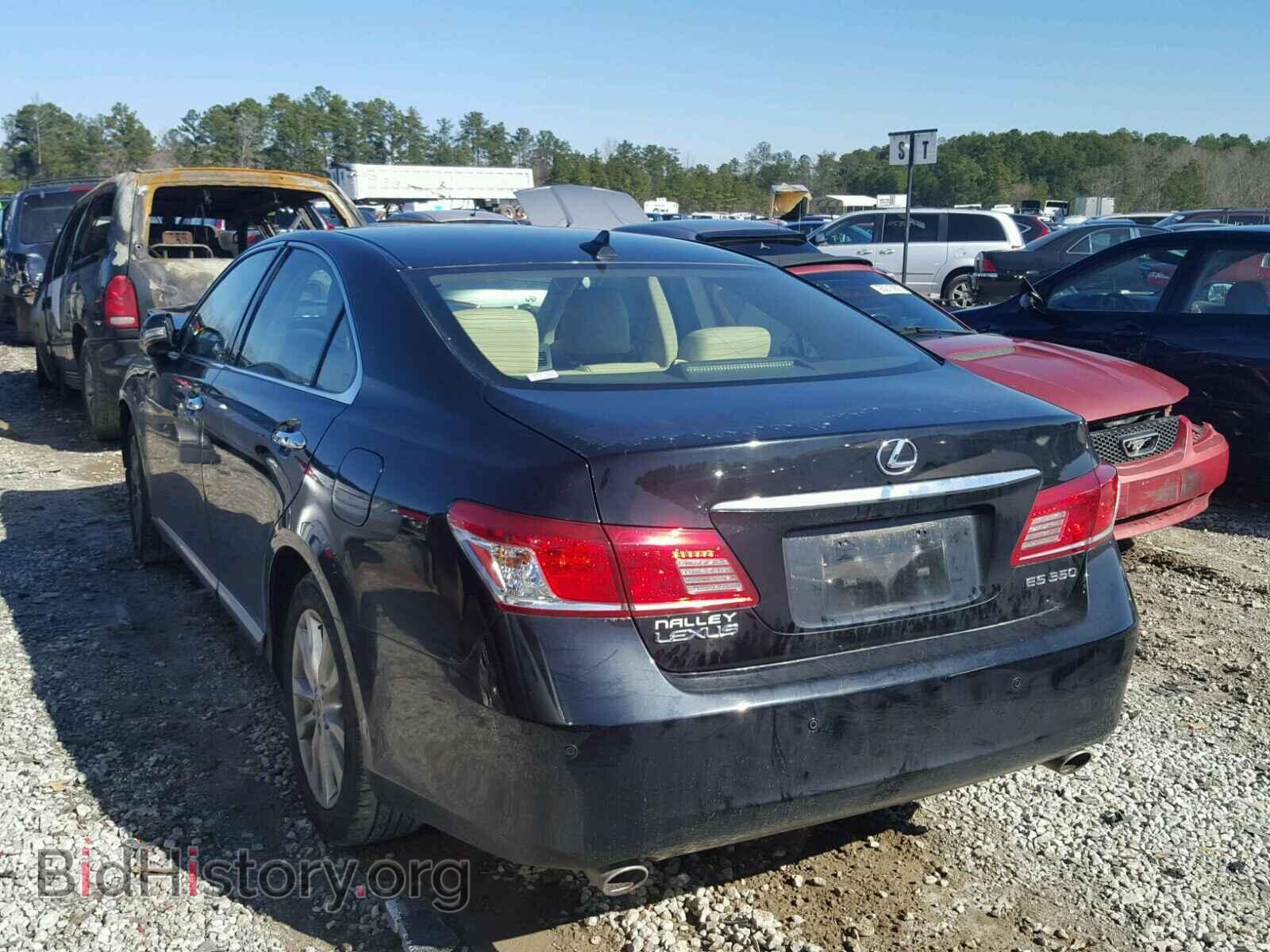 2010 LEXUS ES350 - VIN: JTHBK1EG8A2380143 - Фото 3