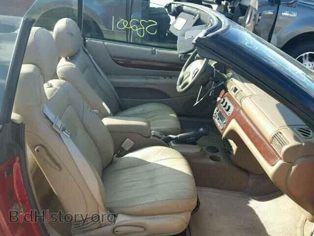 2002 CHRYSLER SEBRING - VIN: 1C3EL55R32N293582 - Фото 5