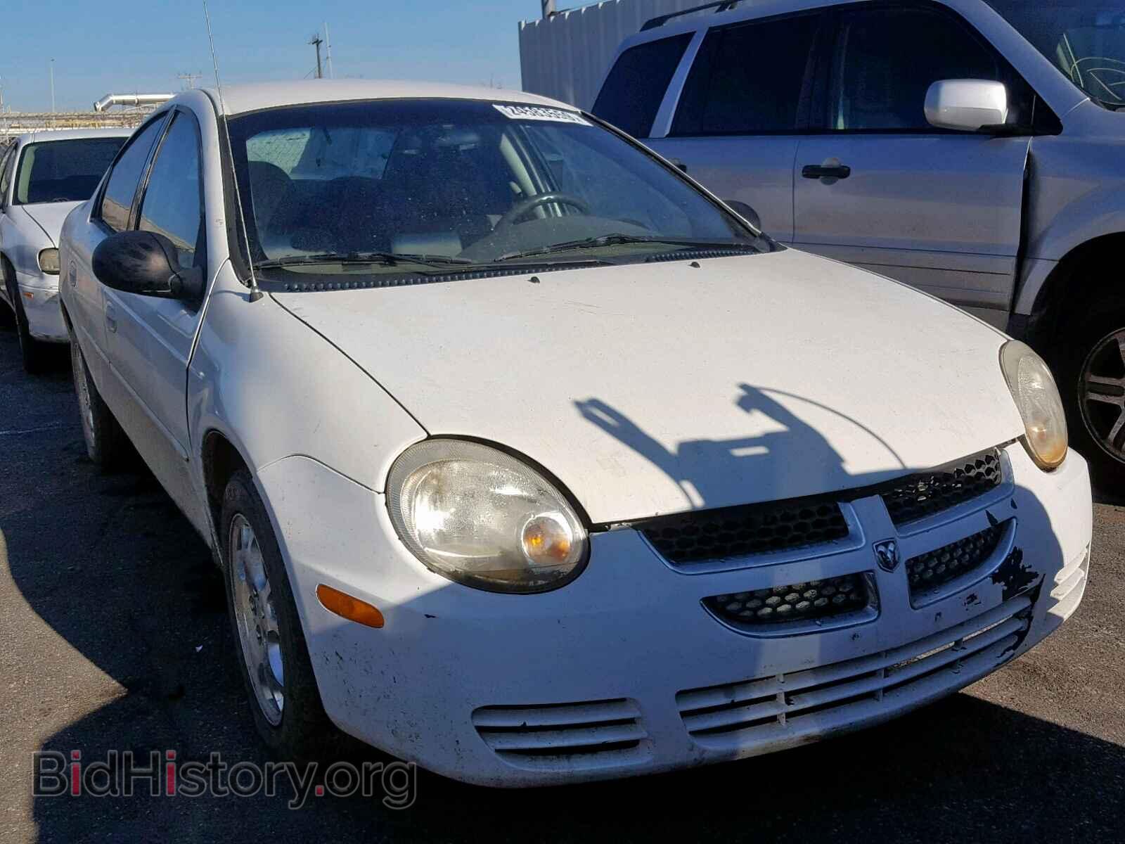 Фотография 1B3ES56C24D565011 - DODGE NEON 2004