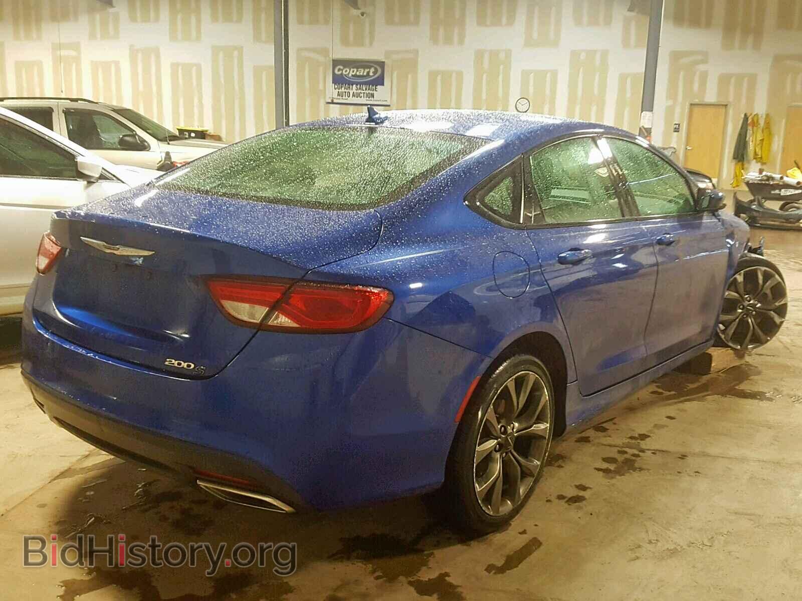 2015 CHRYSLER 200 - VIN: 1C3CCCBG5FN508111 - Фото 4